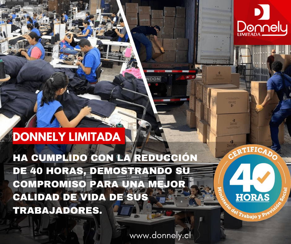 Cumplimiento con la reducción de 40 horas