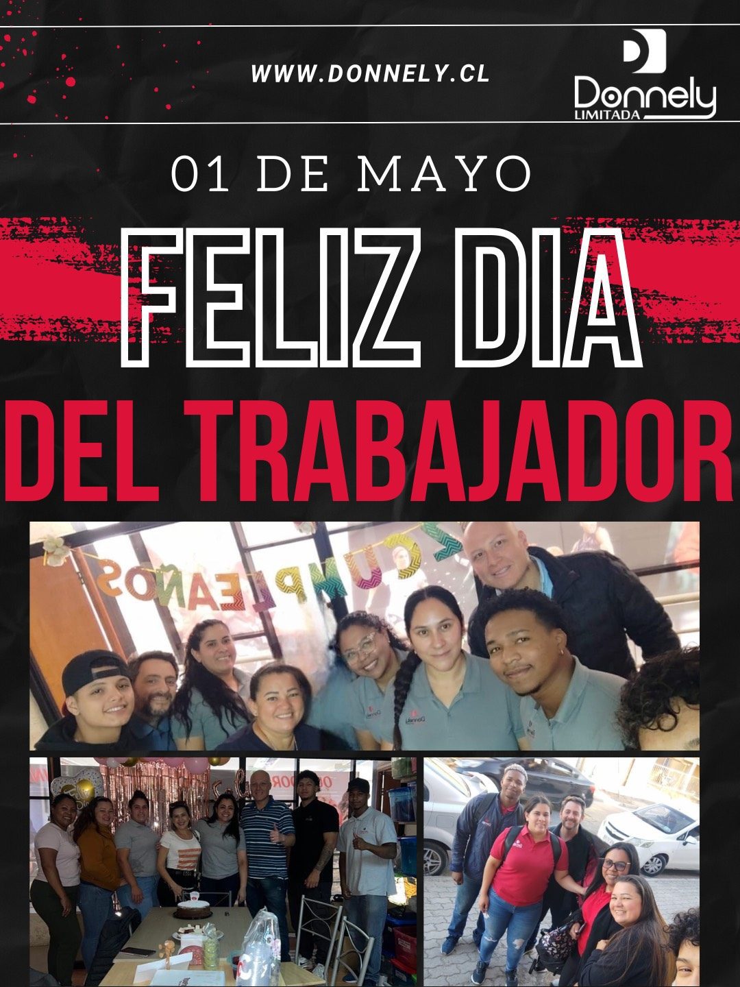 Celebración del día del trabajador 2024: ¡Feliz día del trabajador!