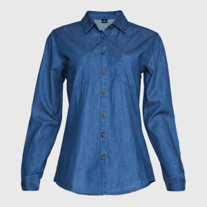 Blusa Denim OZ Mujer 100% Algodón