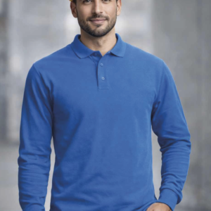 Polera Pique Manga Larga