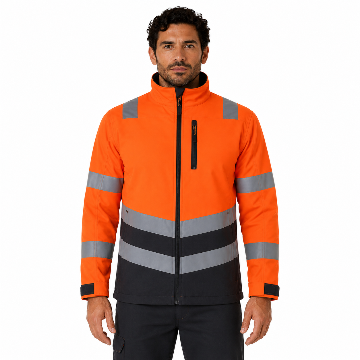 Parka Térmica HI-VIS Worker Softshell Alta Visibilidad - Imagen 2