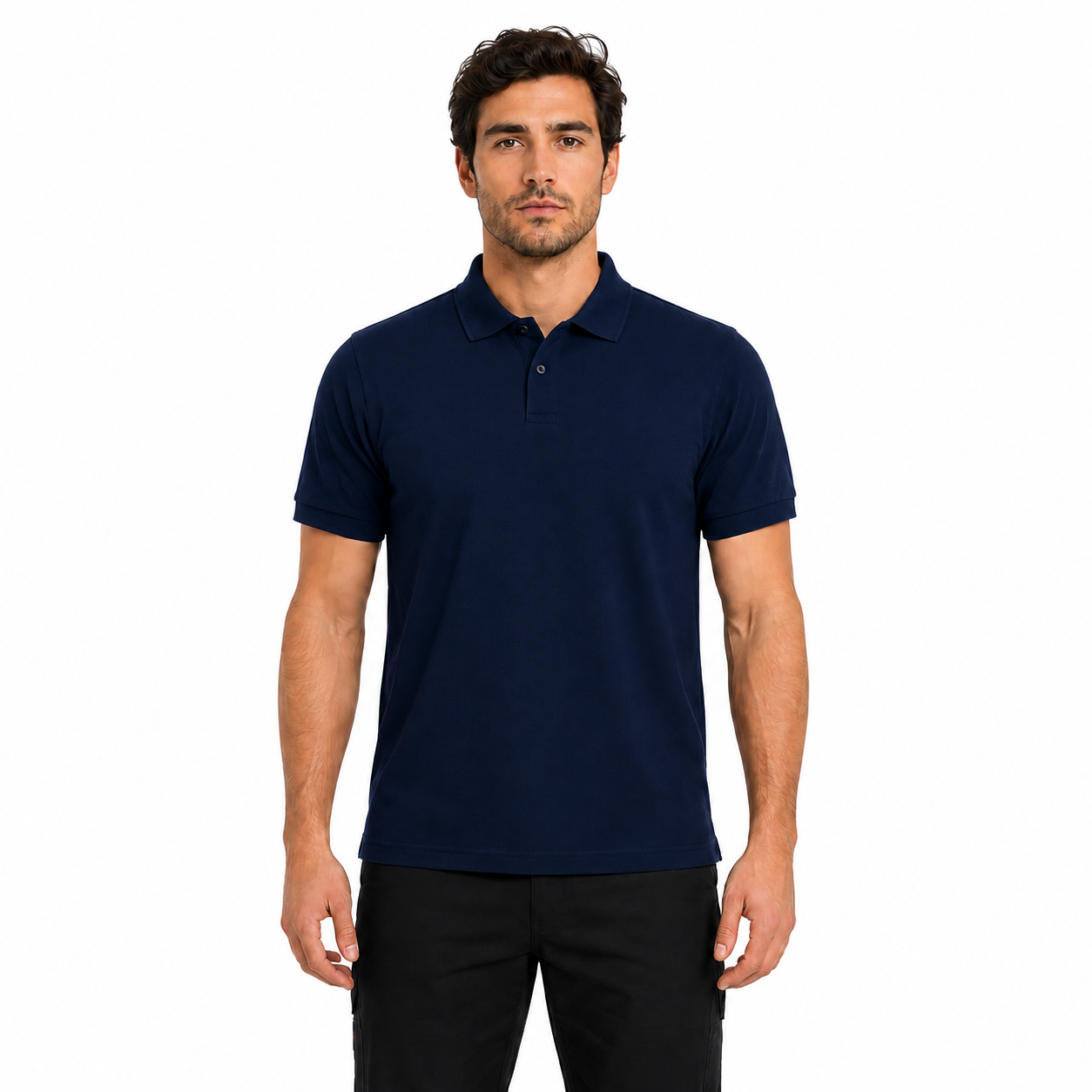 Polera Pique Premium Manga Corta