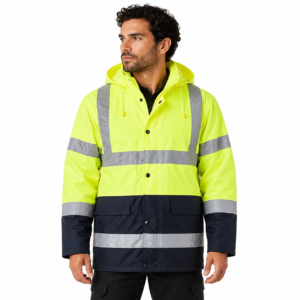 Parka Combinada con Reflectante